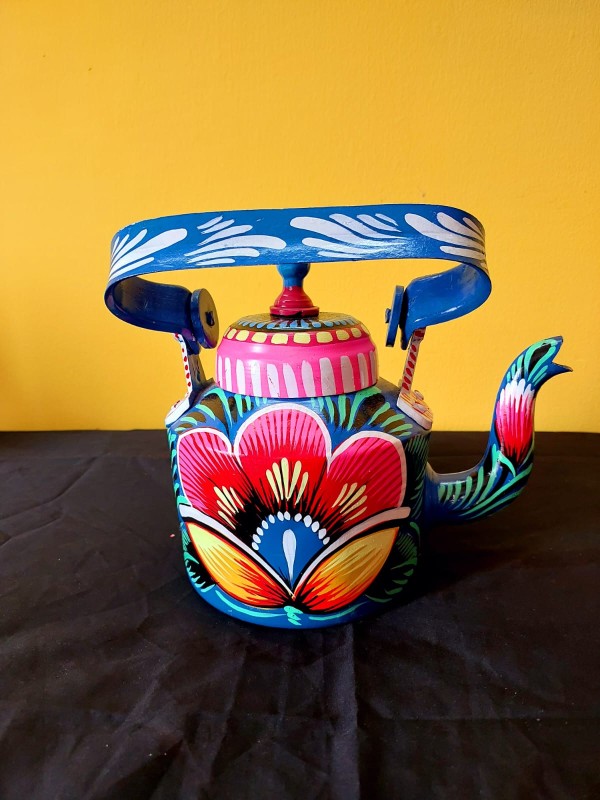 Hand Painted Kettle